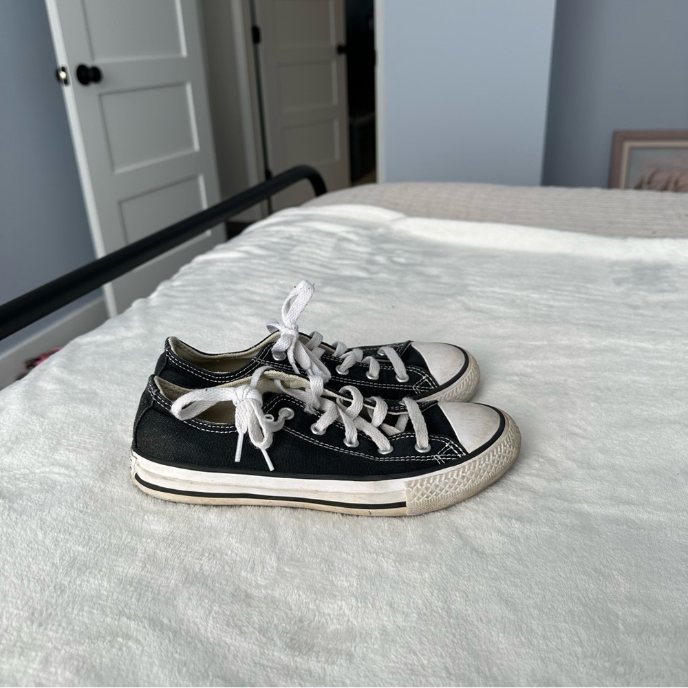 Converse Black and White Chuck Taylor Sneakers